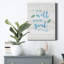 «It Is Well» par CAD Designs - reproduction d'art textuel sur toile tendue-1287435506