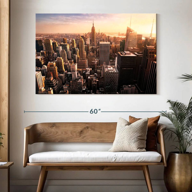 Nicci NY City Buildings, H 34 po x l 51 po
