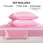 Ensemble de draps soyeux et soyeux, doux pour les cheveux et la peau, infroissable, infroissable-131443076-131443085