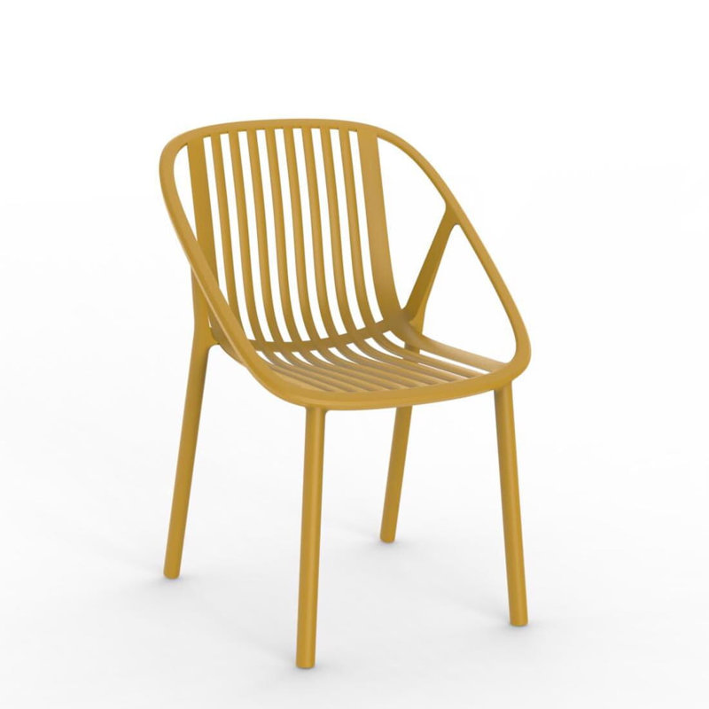Bini Outdoor Dining Side Chair, Tuscan