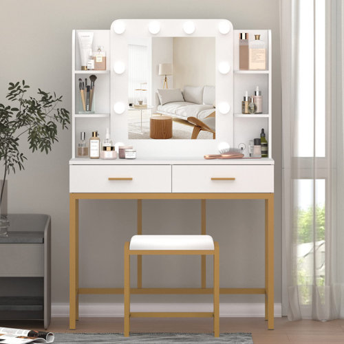 Wayfair | Mirror Makeup Vanities You'll Love in 2023