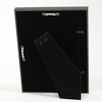 Riebe Black, Silver Matte Picture Frame