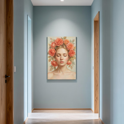 Art floral, impression sur toile
