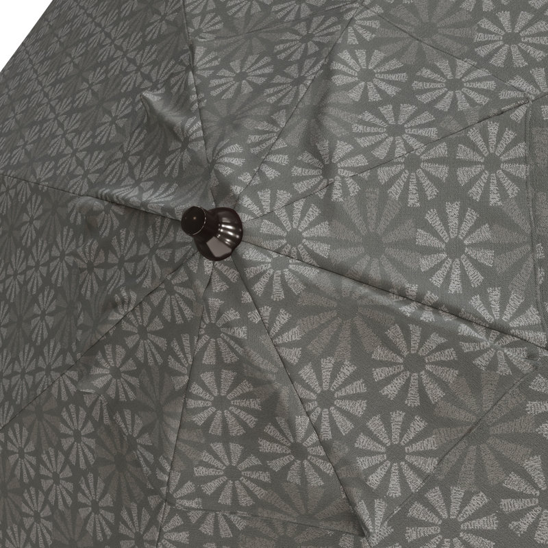Parasol de marché 9 pi Bosley, Spiro graphite - Pacifica Premium