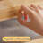 Double Layer Bamboo Bread Box For Kitchen Counter,Bread Holder,Countertop Bread Storage With Window (Natural)