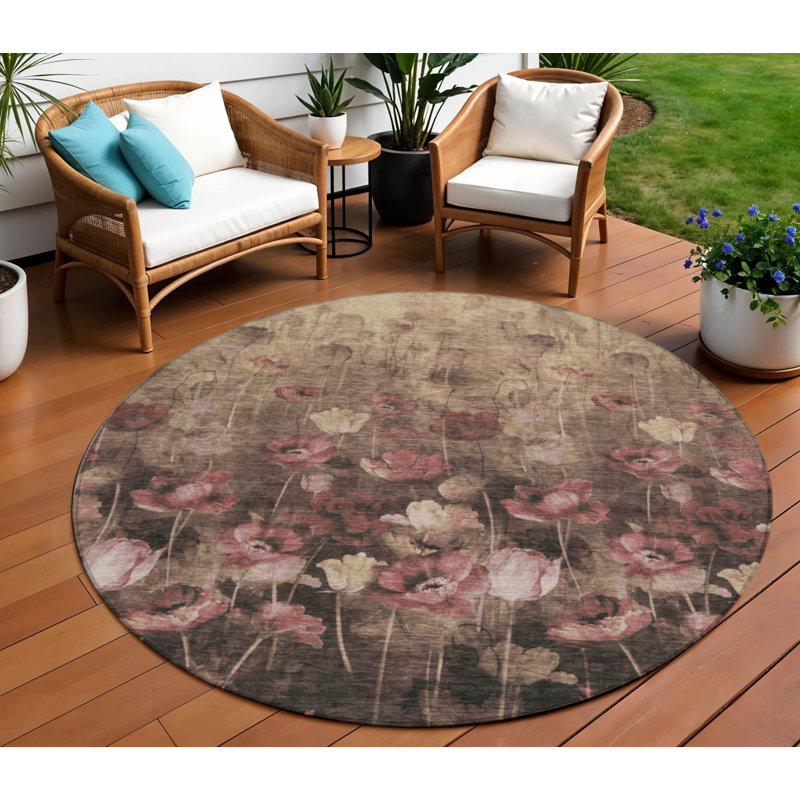 Tapis rond 8 po