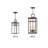 1 -Bulb 19" H Outdoor Hanging Lantern By Lisa McDennon-717187921