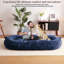Grand lit pour chien de taille humaine lavable avec housse amovible-471780004-471780008