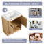 Meuble-lavabo simple autoportant de 30 po avec plateau en céramique et portes à fermeture en douceur-212248694-212248589