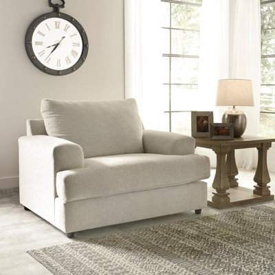 Chaise et demi en polyester de 52 po de large Aney