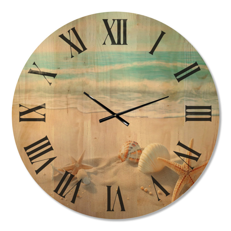 Horloge murale étoile de mer, Oversized
