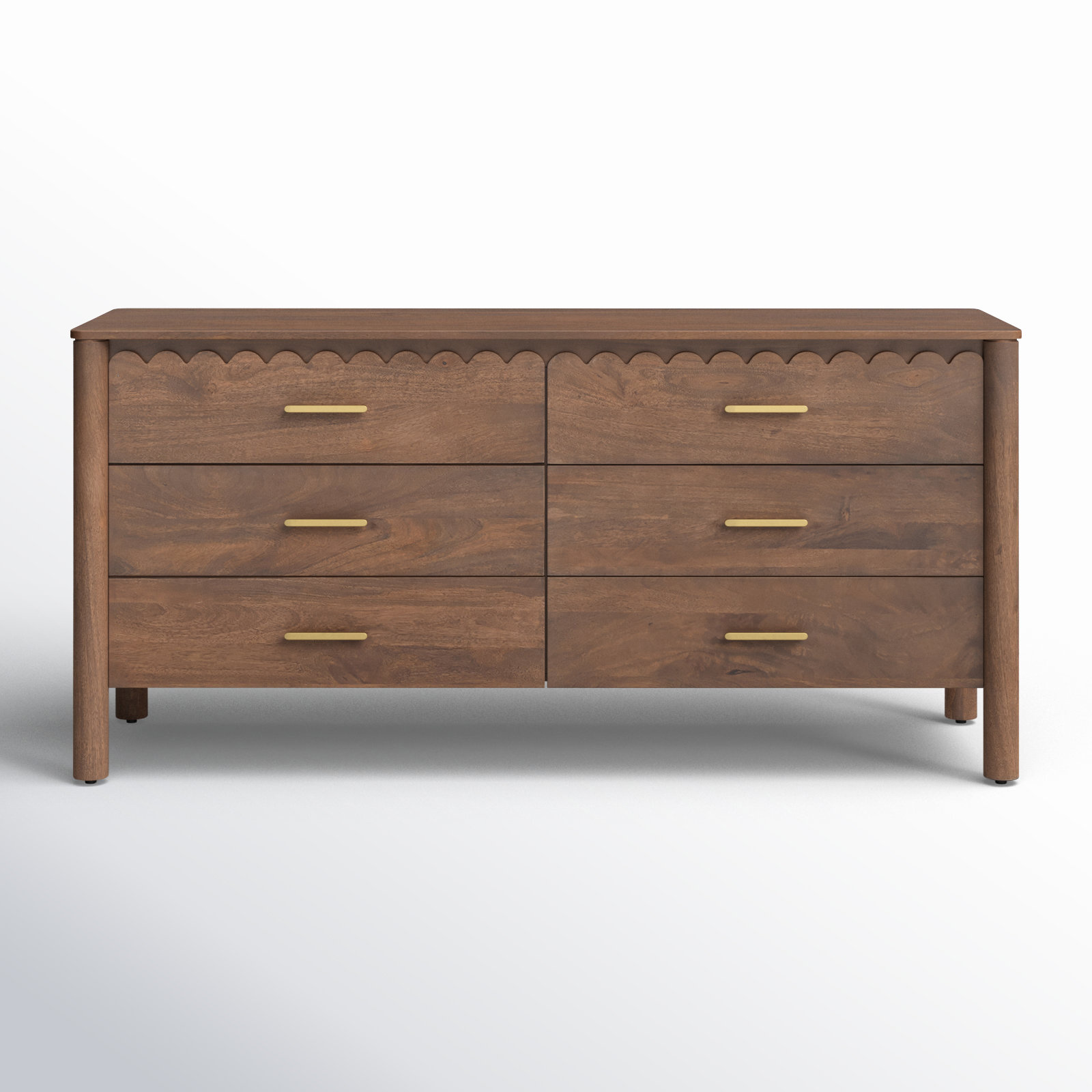 6 Drawer Double Dresser