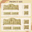 Beige Novelty Backrest Cushion-1363901961