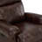 Andrena 38.58'' Wide Genuine Leather Swivel Power Recliner-124140794