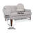Bova Recessed Real Leather Loveseat-1177012492