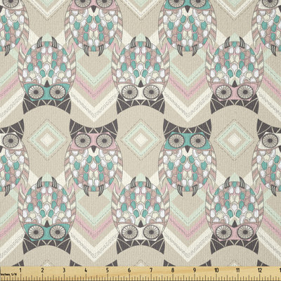 Deriyah Ornaments Horizontal Zigzag Lines Multi-Purpose Fabric