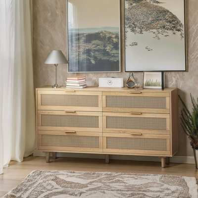 Commode à 6 tiroirs Ayanna