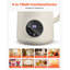 Machine à lait 8 en 1, machine à lait de soja 34 oz avec mélange de 180 W, pour avoine maison, noix, soja, jus, lait frappé, céréales de riz, boissons à base de plantes avec auto-nettoyage, eau bouillante, délai de 12 heures
