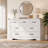 Rustic 7 Drawer Dresser-2019309320