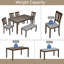Ensemble de table de salle à manger de six articles-875017114-875017116