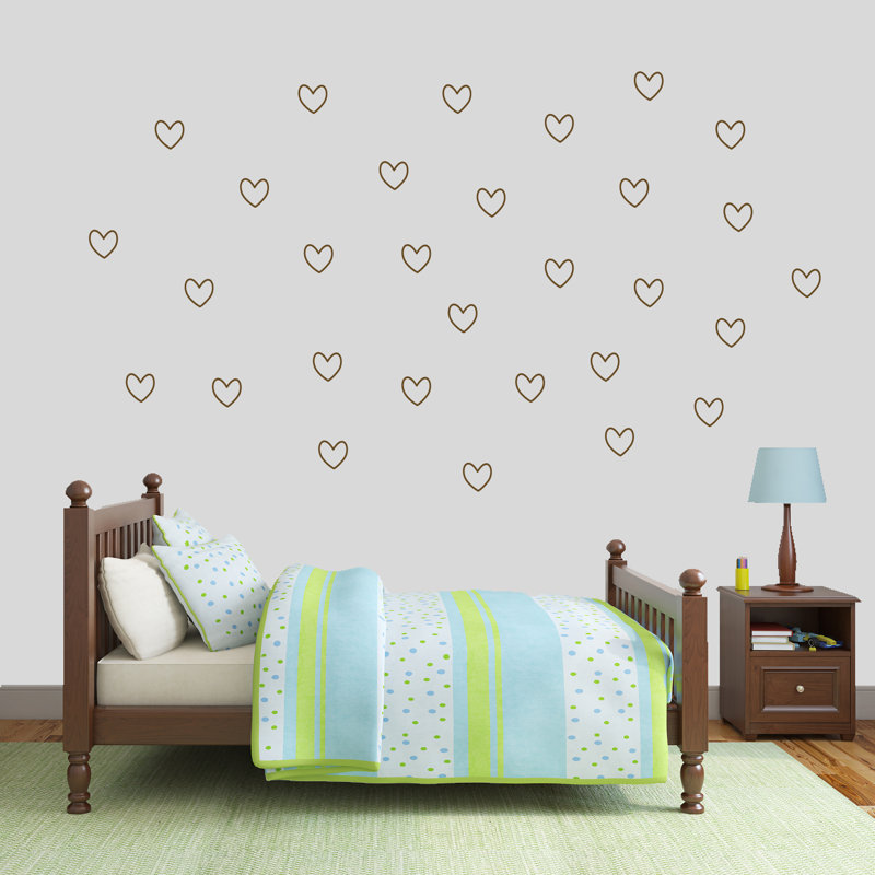 Abstract Wall Decal, Chocolate