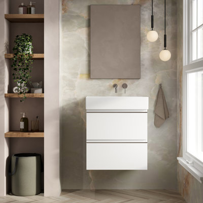 Charanda Bathroom Vanity with Basin
