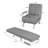 Woodbluff 31" Round Arm Sofa Bed-275839043