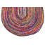 Tapis brun en coton tressé à la main Munford-40282594