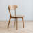 Nature Wood Dining Chair-4 chair-2028346385-2070462771