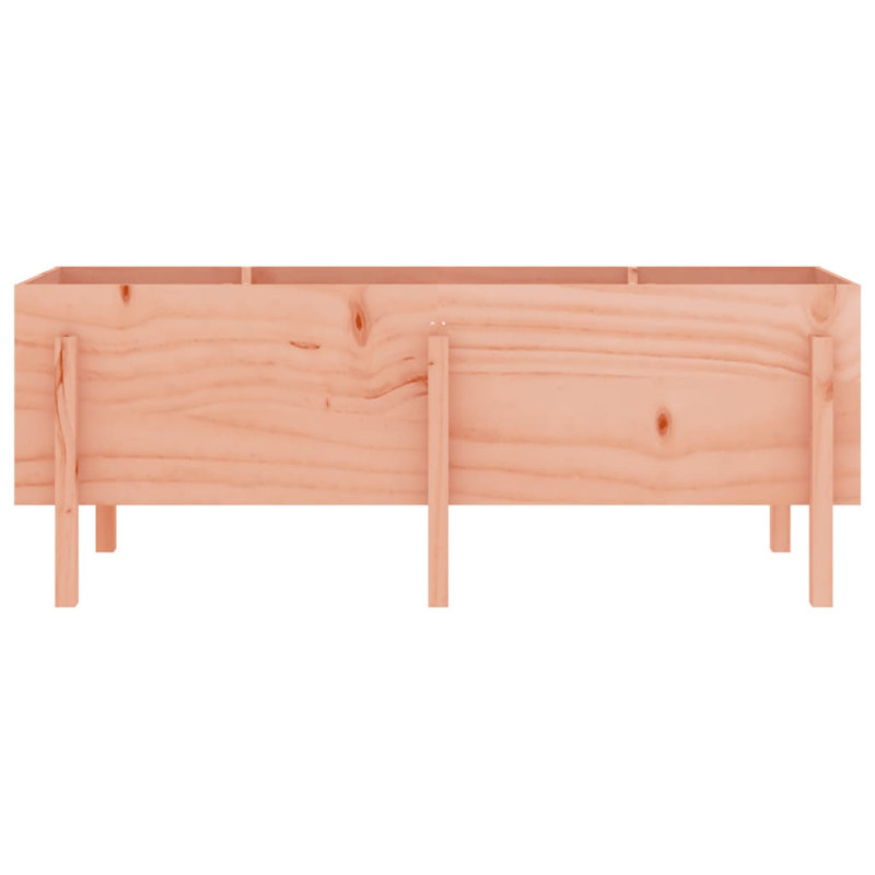 Shawsville Wood Planter, 57cm H x 160cm W x 50cm D, Natural Douglas