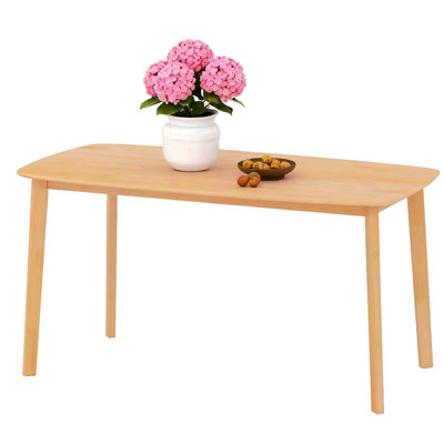 Dining Table, Kitchen Table with Large Tabletop for Dining Room