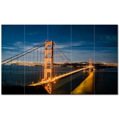 Murale décorative en céramique 4,25 po x 4,25 po
