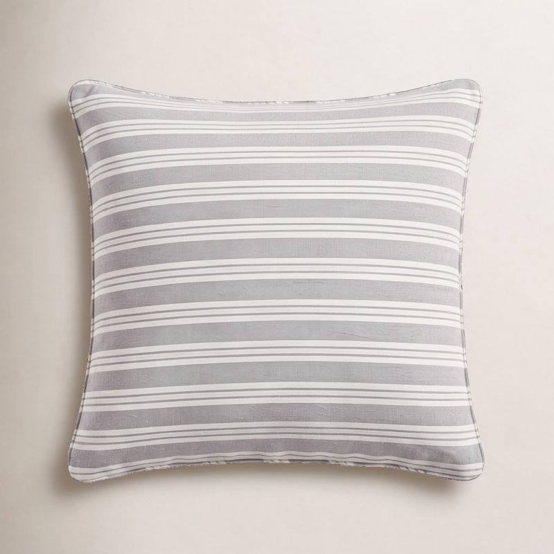 Whitehaven Striped Down Throw Pillow Cover