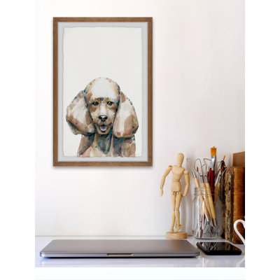 " Happy Poodle " by Parvez Taj