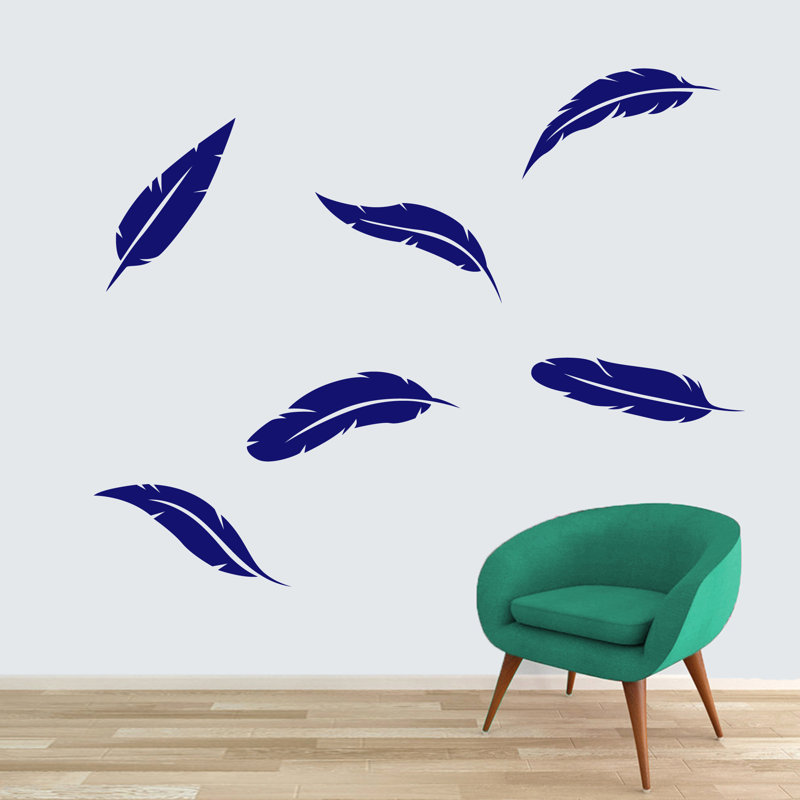 Wall Decal, Navy Blue, Yes
