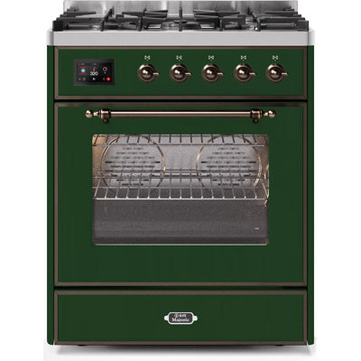 Majestic II 30" 2.3 cu. ft. Freestanding Dual Fuel Range