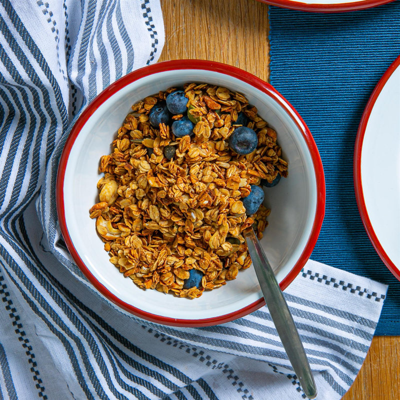 Argon Tableware - White Enamel Bowls