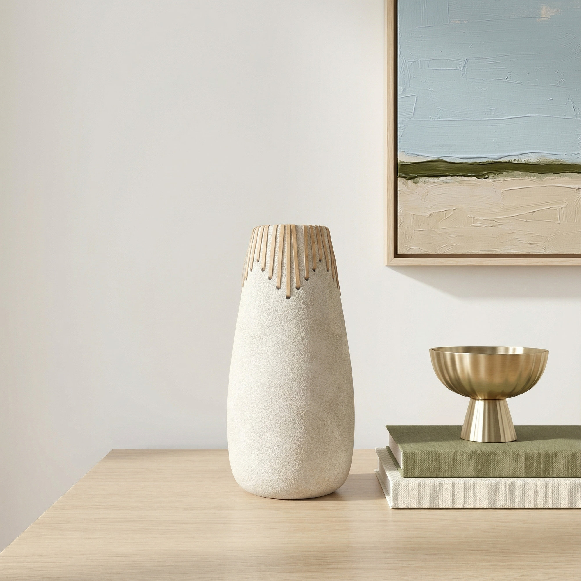Tylese 11.5'' Handmade Ceramic Table Vase