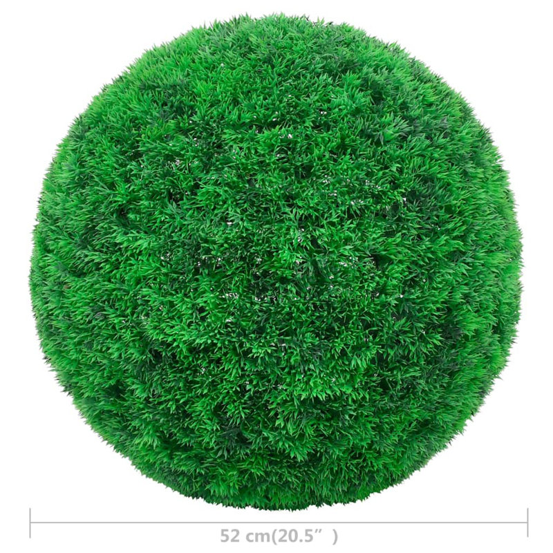 52cm Faux Boxwood Plant in Freestanding