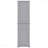Tall Bathroom Storage Cabinet, Freestanding Storage Cabinet With Two Different Size Doors And Adjustable Shelf, Door Shelve Design, Mdf Board With Painted Finish, Gray-1304829363
