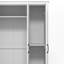 Limestone 3 Door Manufactured Wood Wardrobe-325809343