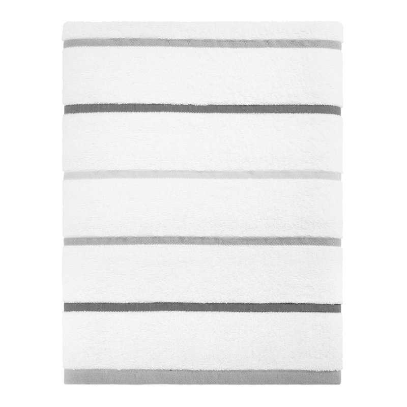 Izod Sandbar Grey 4-Piece Towel Set, Gray, 4 Piece Towel Set