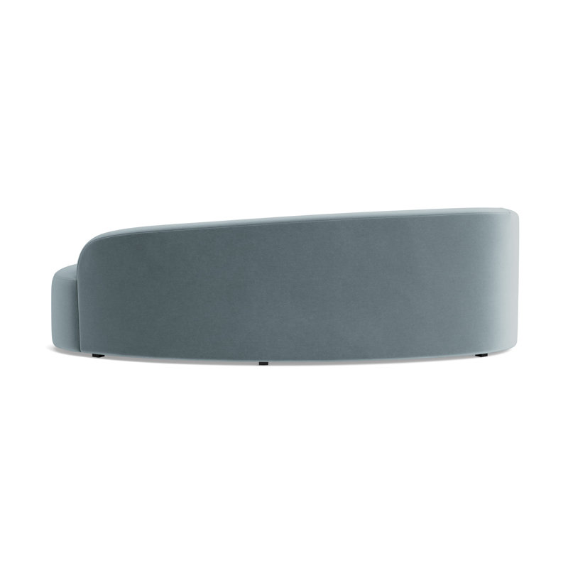 Sofia Left Arm Sofa, Performance Velvet - Harbor