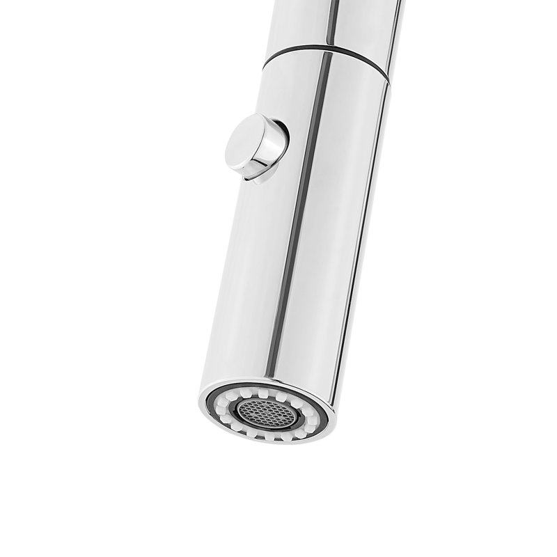 Chalet Single Handle, Pull-Down Kitchen Faucet, Chrome