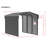 Arrow Steel Carport with 2 Side Wall Kits-100015419-128965701