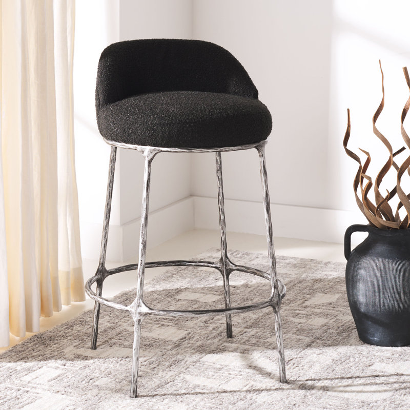 Jaris 26'' Counter Stool, Black
