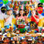 Ninjago Birthday Decorations,Ninjago Party Decorations&Ninjago Party Tableware Set