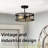 Thanos Manufactured Wood Semi Flush Mount