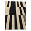 Tapis noir et blanc Jessen