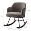 Chaise berçante rembourrée Valera-1842080242